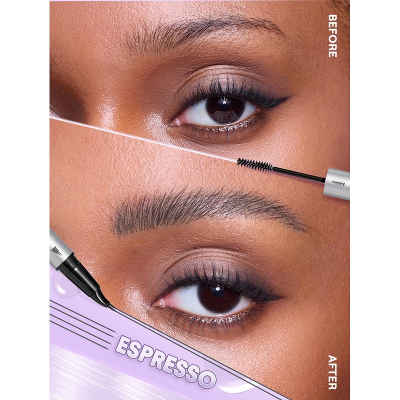 SHEGLAM Lápiz de Cejas Laminador Real Flow - Espresso