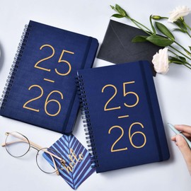 2025-2026 Planner - Weekly and Monthly Planner 2025-2026, July 2025 - June 2026, Academic Planner with Inner Pocket, Elastic Closure, 6.45" x 8.45"