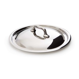 Mauviel Made In France M'Cook 5 Ply Stainless Steel 9.5 Inch Lid, Cast Stainless Steel Handle