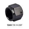 EVIL ENERGY 10AN Flare Cap Block off Fitting Plug Black