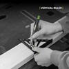 TRACER Speed Square 110mm (4.5 Inch). Rafters Square with Metric