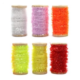 YZD Fly Tying Thread 6/0 - Materials and Supplies for Wet, Dry, Nymph Flies Making - Fishing Tieing Kit With Chenille Wire (Thread A)