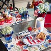 4th of July Placemats Red Blue Flowers Leaf Butterfly Place