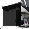 leaveshade RV Awning Side Sun Shade Screen (9'X7') Mesh Screen