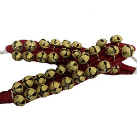SCEXPORTS NEW Red Classical Dancing Indian Ethnic Ghungroo Anklet Women Jewellery 2 MRS,6.19