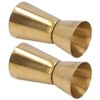 Double Head Cocktail Jigger Stainless Steel Gold Wine Jigger Bar