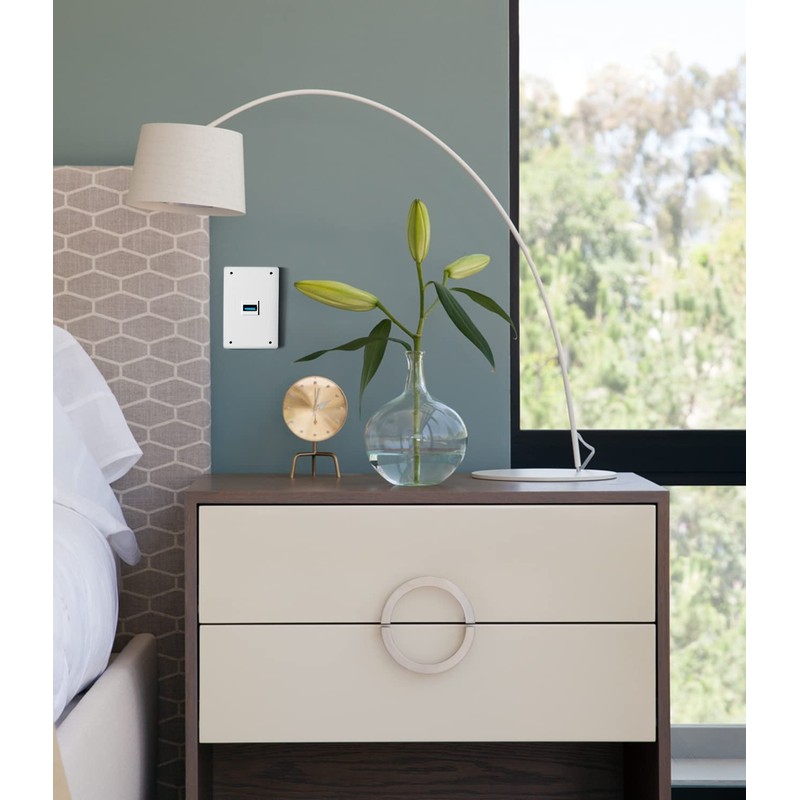 BERLAT USB 3.0 Keystone Jack Insert, USB Keystone Jack,USB to