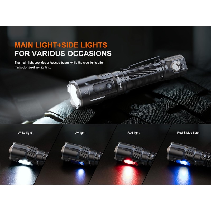 Fenix TK25R Tactical Flashlight 3600 Lumens Mode Switch Toggle Switch