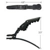 12Pcs Hair Clips for Styling Sectioning - Wide Teeth Double Hinged Design Profes