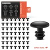 A-Premium 50PCS Nylon Single Head Fasteners Weatherstrip Retainer Compatible with