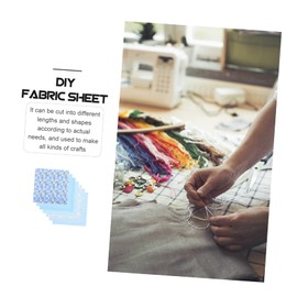 Operitacx Ok 25 * 25cm Cotton Fabric Squares Bundles Quilting Supplies Craft Bundle Patchwork Sewing Fabric for Projects