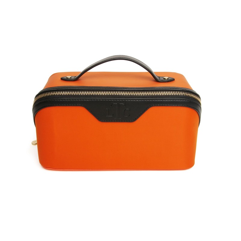 Alice Wheeler LTC Medium Train Case in Orange