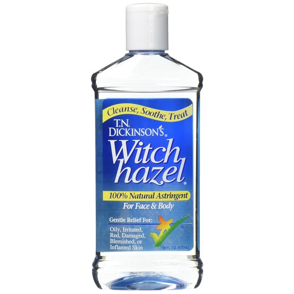 T.N. Dickinson's Astringent, 100% Natural, Witch Hazel 16 fl oz (473 ml) (2 Pack)