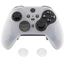 eXtremeRate Funda de Silicona Mando Xbox One Elite Protector Antideslizante Tacto Suave Piel de Controlador Cubierta Skin Case para Nuevo Xbox One... 