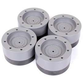 3.5cm Washing Machine Leg Risers Plastic Base Main Set: 3.5cm Washing Machine Leg Risers (4 Pcs) 2ea