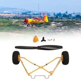 Fussbudget RC Aircraft Propeller and Landing Gear Kit for XK A160 RC Aircraft Spare Parts for RC Rigid Wing Aircraft