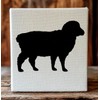 Sheep Reusable Mylar Stencil (4 inches) – Perfect for Painting,