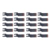 20PCS Oscillating Tool Blades 1‑3/8 Inch 34mm Multifunctional Straight Blade