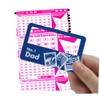 Magnifico Credit Card-size Mobile Magnifier - handy mini pocket magnifying