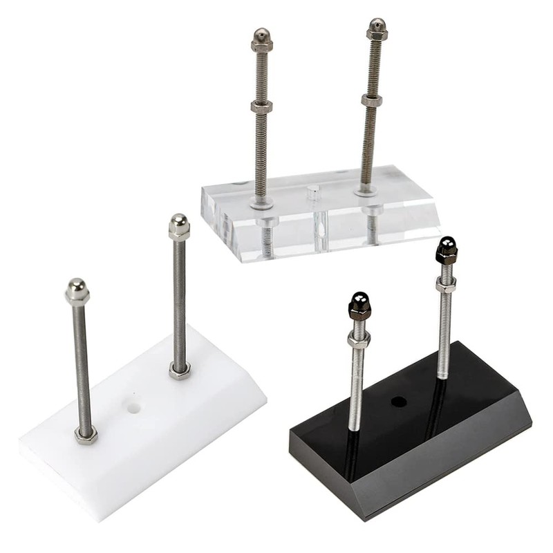 Pack of 2 Skateboard Deck Wall Mount, Transparent Floating Skateboard