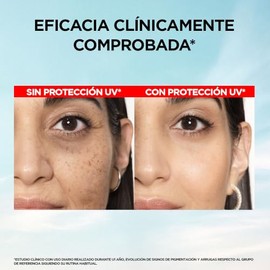 LOréal Paris UV Defender Fluido Invisible FPS 50, Protección solar facial ligero, previene y reduce manchas y arrugas, con Ácido Hialurónico 40ml     