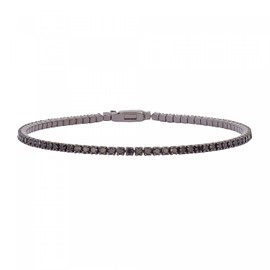 ITEMPORALITY Pulsera Tennis SBR-602-000-01 Mujer Plata Rodio, Sterling Silver