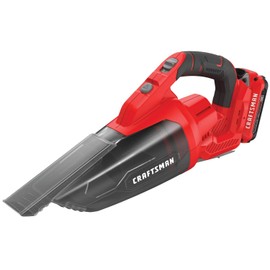 Craftsman V20 Cordless Hand Vacuum, 45 CFM, 2 Stage Filtration System with Filter, Battery and Charger Included (CMCVH001C1)