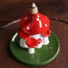 Mushroom Backflow Incense Burners Cute Waterfall Incense Holder with 20