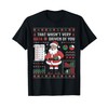 Funny Christmas T-Shirt with German Text "Das war nicht sehr