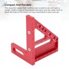 Hole Position Scribing Ruler 3D 22.5‑90° Multi Angle Measuring Square
