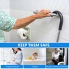 2pcs Shower Grab Rails for Bathroom Door Handles,12" Bathroom Grab