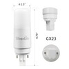 Silverlite [Plug&Play] 7w(18w CFL Equivalent) LED Stick PL Bulb GX23-2