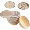 6Pcs Round Bread Proofing Basket Cloth Liners, Sourdough Banneton Proofing