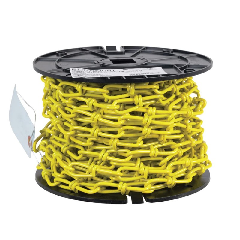 2/0 Yellow Double Chain, 50-Ft.