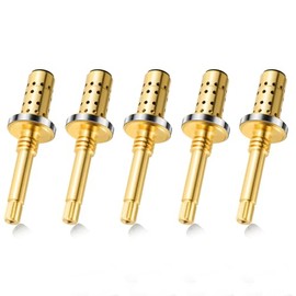 5 Pcs TA-10 Flow Control Spindle Assembly, Replacement for Symmons Temptrol Shower Valves, Fix Tub/Shower Valve Leak, Brass