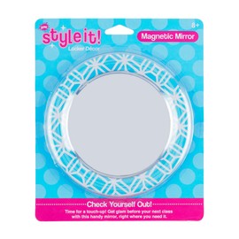 3C4G Magnetic Locker Mirror (Teal Deco)