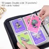 Scrapbook for Trading Cards, 400 Pockets Scrapbook Trading Card Binder,