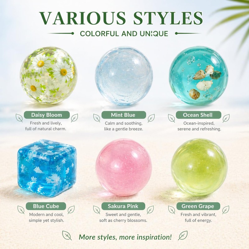 Sugar Ball Squishy, Soft Squishy Stress Ball for Stress Relief,
