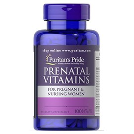 Puritan's Pride Prenatal Vitamins-100 Caplets