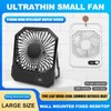 Jrisbo Desk Fan Battery Operated, Portable USB Rechargeable Personal Fan,