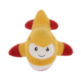 Apricot Lamb Happy Airplane Plushies Stuffed Animals for Kids, Soft Cute Plush Toys for Baby Girl and Boy, Fluffy Happy Airplane Yellow 8.7 Inches