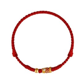 UgKsbdVjk Handmade Woven Koi Carp Bracelet Adjustable Braided Cord For Protection And Lucky Bracelet For Men And Women(Red)