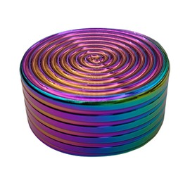 Kinetic Desk Toys, Full Mind Engaging Game, for Kids, Adults, Teens, 2.” Size (Cylindrical - Colorful)