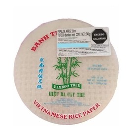 TUFOCO 1 Papel Arroz Redondo Rice Paper 22 cm Tortilla de Arroz Oblea 1 paquete de 340g
