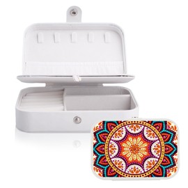 Mocrop Mandala Diamond Painting Jewellery Box Accessories Boxes Jewellery Box Children Birthday Gift Jewellery Box Girls for Girls Crafts for Gift Girls 7 8 9 10 Years