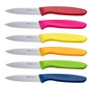 OPOLIA Paring Knife Set of 6,Stainless Stee,Straight Edge,PP Handle,Color