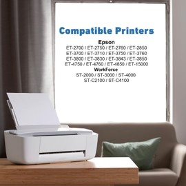 Weemay Sublimation Ink 502 522 Refill Bottles 400ML Compatible for Eco-Tank ET-2800 ET-2803 ET-2850 ET-2760 ET-4800 ET-3850 ET-15000 ET-8550 Inkjet Printers Heat Press Transfer on Mugs T-Shirts