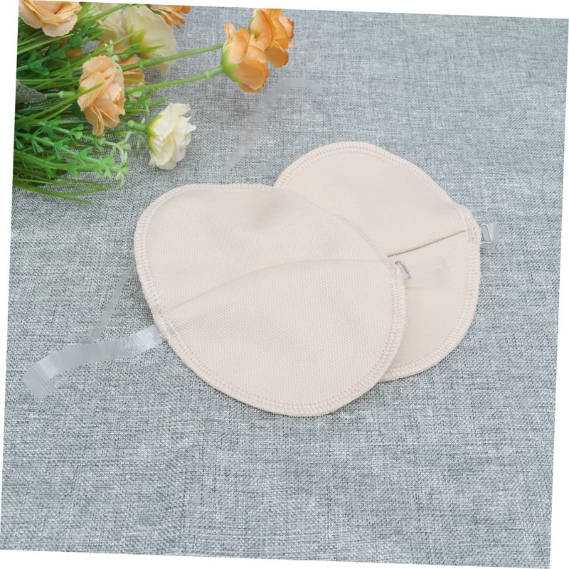 NOLITOY 2 Pack Women's Underarm Sweat Absorbent Pads Reusable Quick-dry