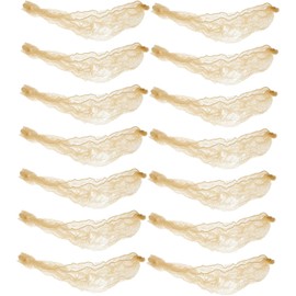 FRCOLOR 40 Piezas De Redecillas Elásticas Para El Cabello Para Mujeres Redecillas Para El Cabello Red Para Moño De Ballet Red Para Moño De Ballet Elástica Para El