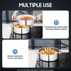 XUANIIIL 5 Tier Steamer 11 Inch Stainless Steel Steam Cooker